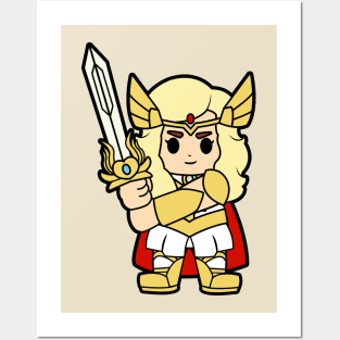 She Ra Chibi Posters and Art